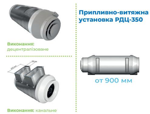 Climtec РДЦ 350 РД00023700 фото | rekuperatory.com.ua