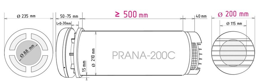 Prana 200C Eco Energy 34698743 фото | rekuperatory.com.ua