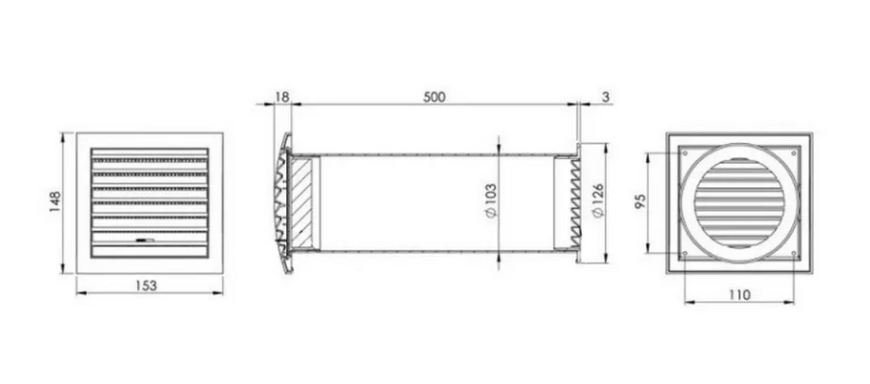 Europlast SPK125 SPK125 фото | rekuperatory.com.ua